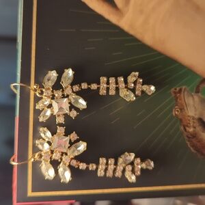 Vintage style Banana Republic CZ Earrings